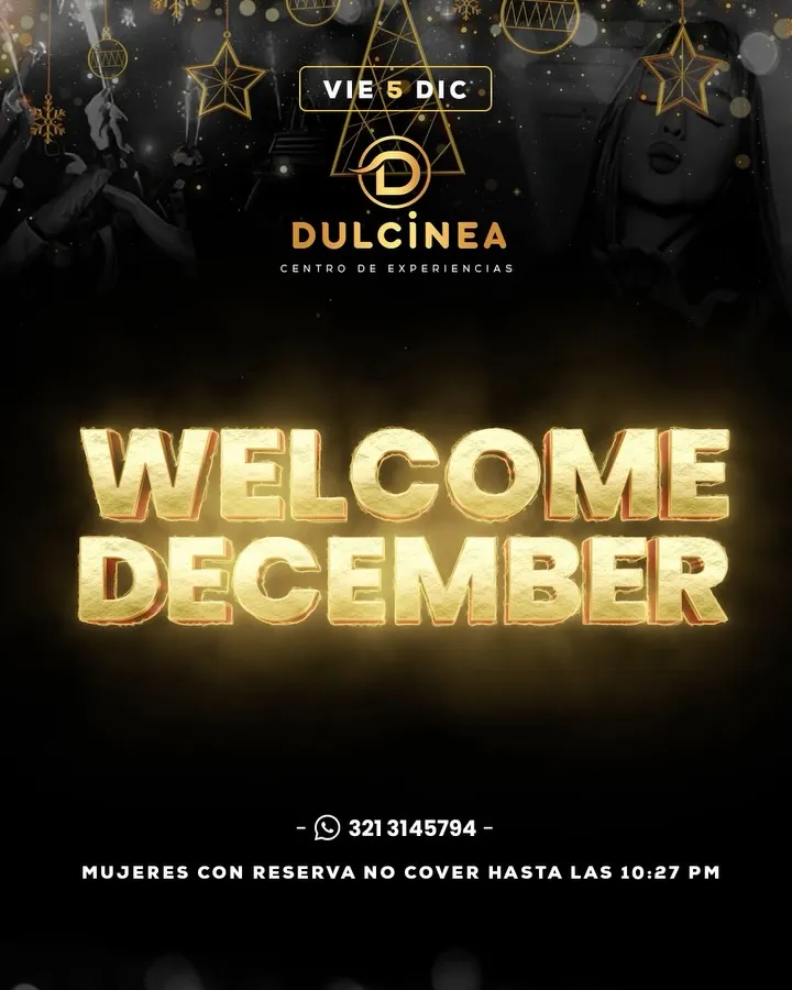WELCOME DECEMBER